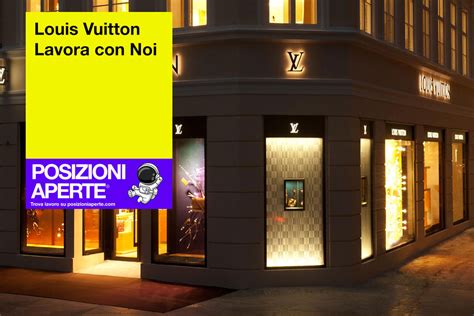 louis vuitton lavora con noi verona|louis vuitton job openings.